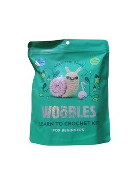 NEW The Woobles Learn to Crochet Kit For Beginners - Mimi The Snail